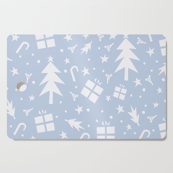 Happy Holidays monochromatic Cutting Board Gallery Image 1