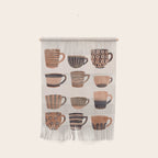 Watercolor Tea Cups Wall Hanging Gallery Image 1