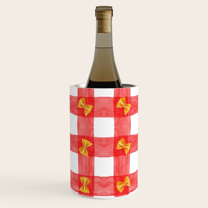 Gingham Pasta Wine Chiller Gallery Image 1