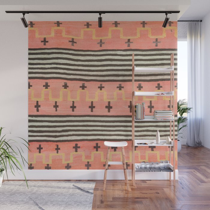 Vintage Southwest Blanket Print Wall Mural Gallery Image 1