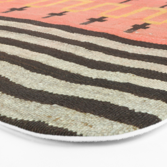 Vintage Southwest Blanket Print Bath Mat Gallery Image 3