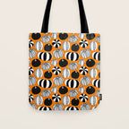 Autumn pumpkin harvest art pattern Tote Bag Gallery Image 1