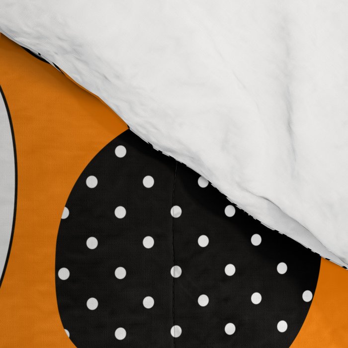 Autumn pumpkin harvest art pattern Comforter Gallery Image 4
