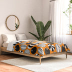 Autumn pumpkin harvest art pattern Comforter Gallery Image 2
