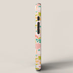 Dinosaurs + Unicorns in Pink + Teal iPhone Case Gallery Image 2