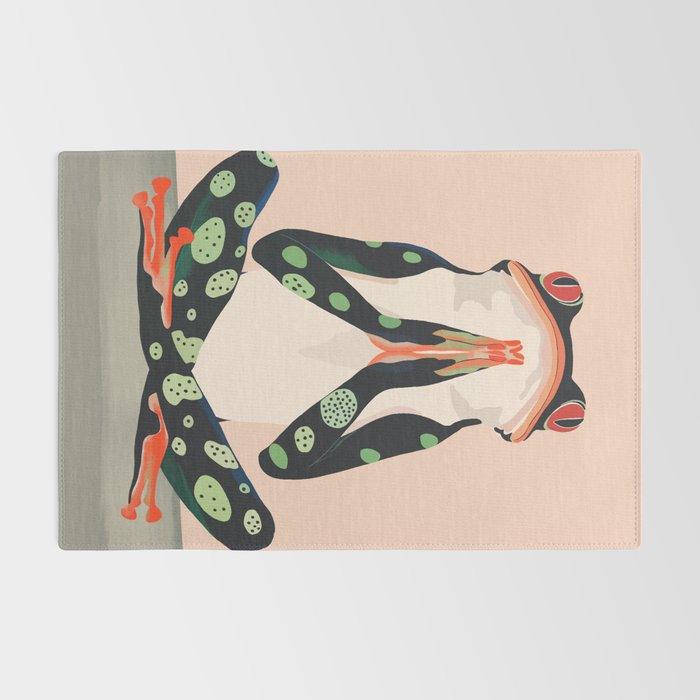 Yoga Frog Rug Gallery Image 2