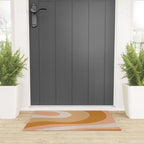 Organic Topography Earth Tone Abstract Welcome Mat Gallery Image 3