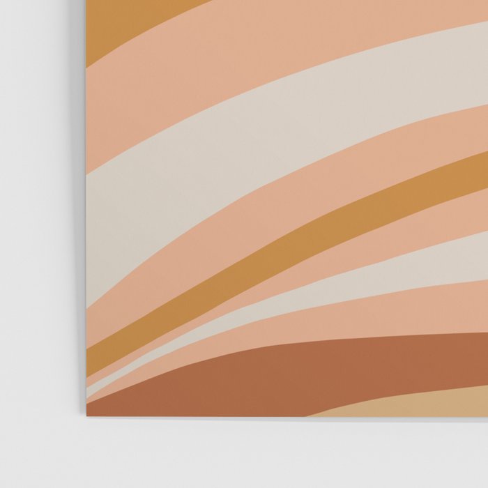 Organic Topography Earth Tone Abstract Poster Gallery Image 3