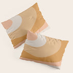 Organic Topography Earth Tone Abstract Pillow Sham Gallery Image 3