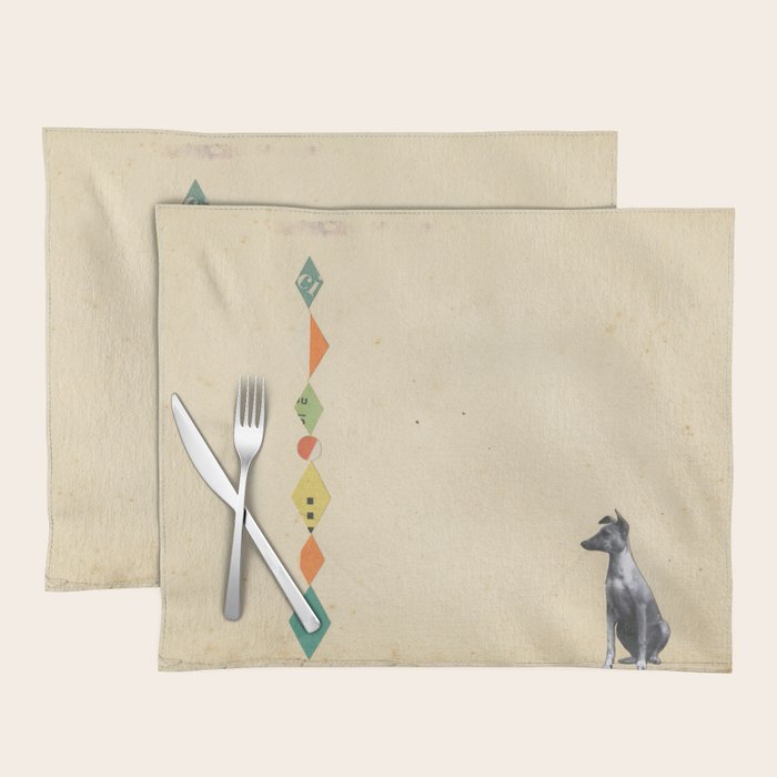 Wondrous Whippet Placemat Gallery Image 1