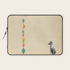 Wondrous Whippet Laptop Sleeve Gallery Image 1