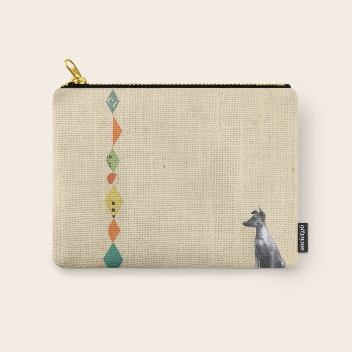 Wondrous Whippet Carry All Pouch Gallery Image 1