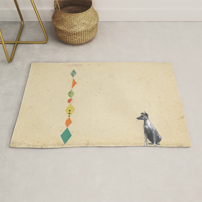 Wondrous Whippet Rug Gallery Image 1