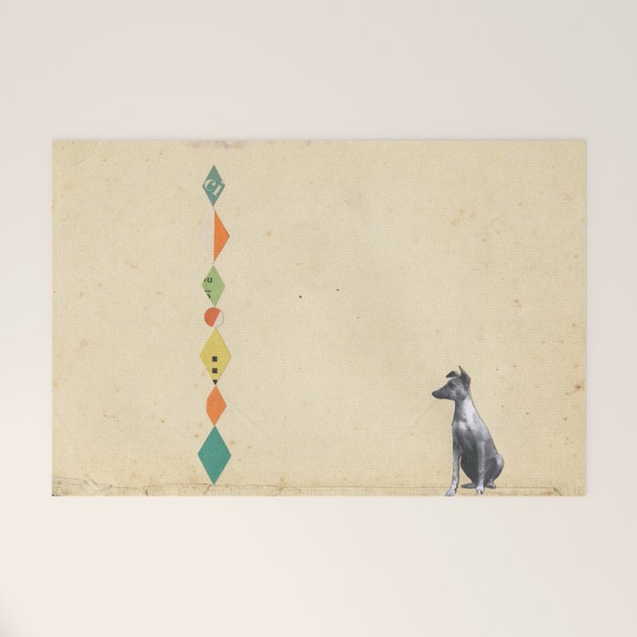 Wondrous Whippet Welcome Mat Gallery Image 1