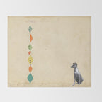 Wondrous Whippet Throw Blanket Gallery Image 2