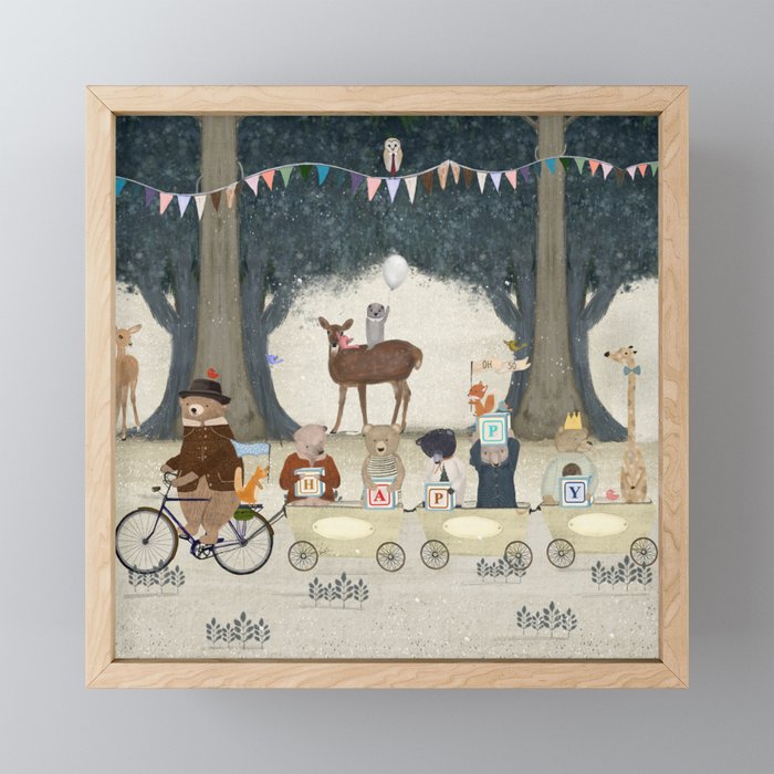 oh so happy Mini Art Print Gallery Image 1
