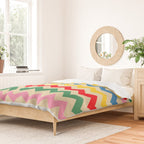 Rainbow Happy Waves Duvet Cover Gallery Image 2