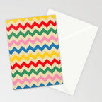 Rainbow Happy Waves Stationery Card Gallery Image 2