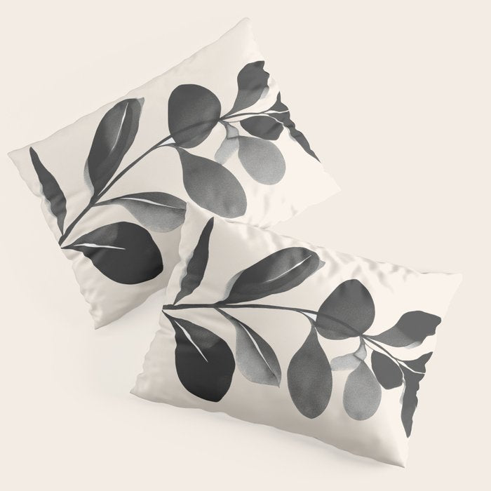 Botanical Silhouette II Pillow Sham Gallery Image 3