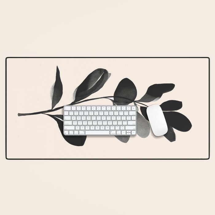 Botanical Silhouette II Desk Mat Gallery Image 1