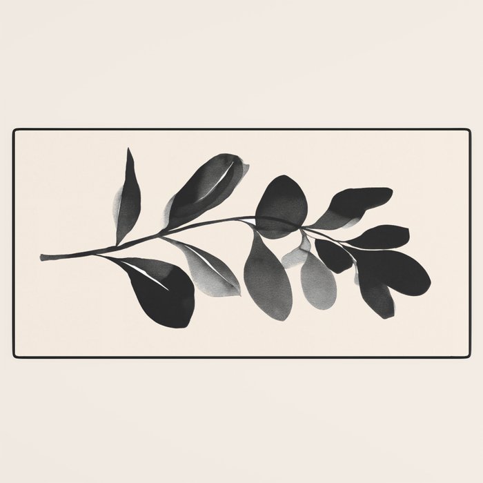Botanical Silhouette II Desk Mat Gallery Image 3