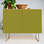 Retro 70s moss green solid Credenza Gallery Image 1