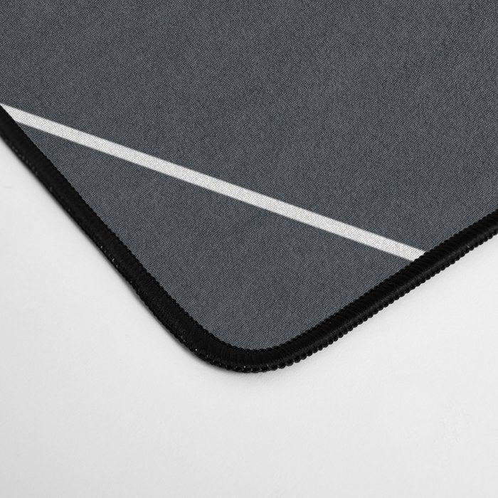 Deco Geometric 04 Black Desk Mat Gallery Image 4