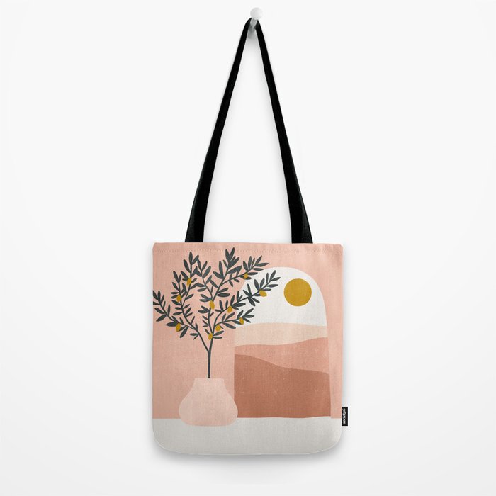 lemon tree Tote Bag Gallery Image 2