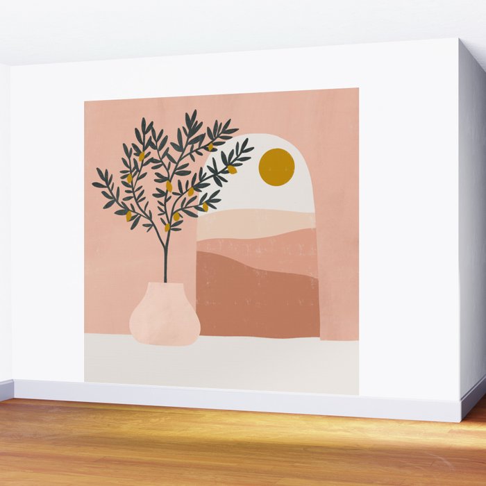 lemon tree Wall Mural Gallery Image 2