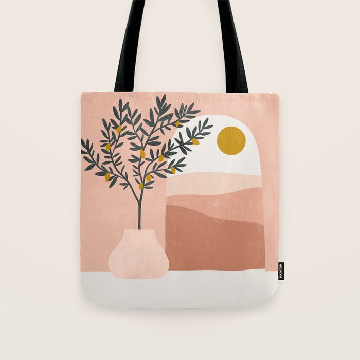 lemon tree Tote Bag Gallery Image 1