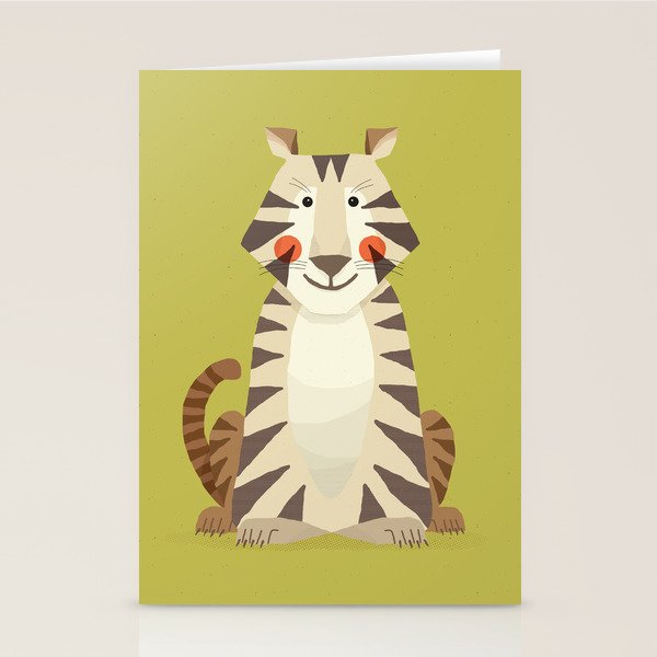 Tiger, Wildlife of Asia Stationery Card Gallery Image 1