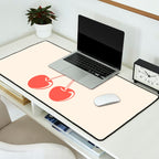 Cherry Bow Delight Desk Mat Gallery Image 2