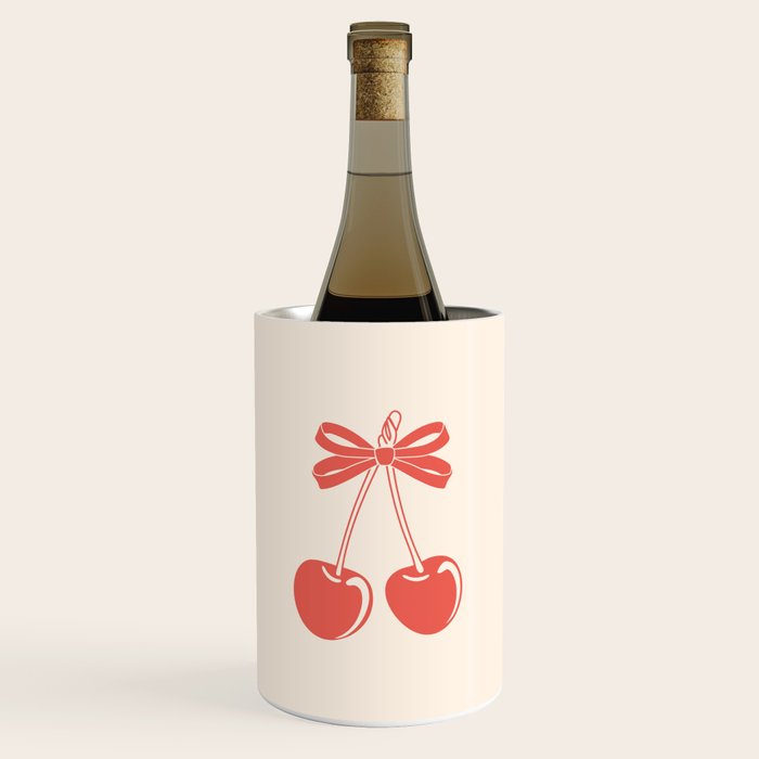 Cherry Bow Delight Wine Chiller Gallery Image 1