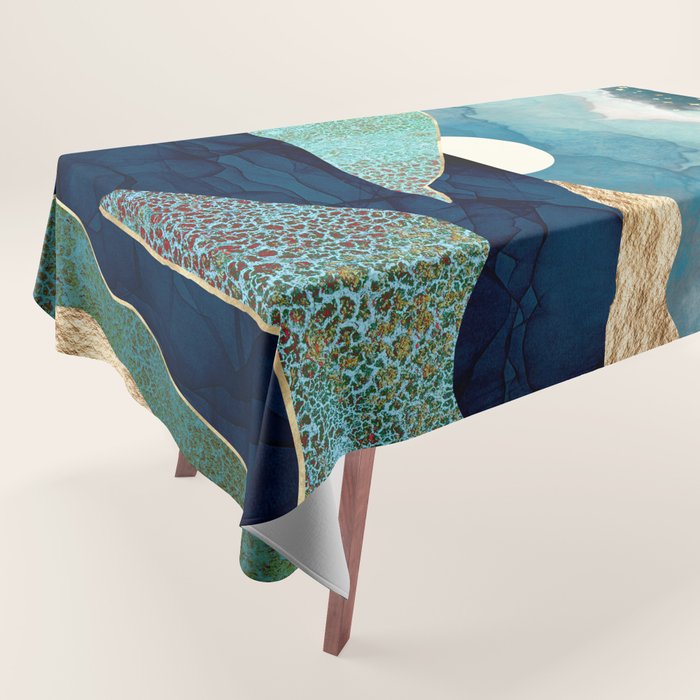 Ocean Clouds Tablecloth Gallery Image 1