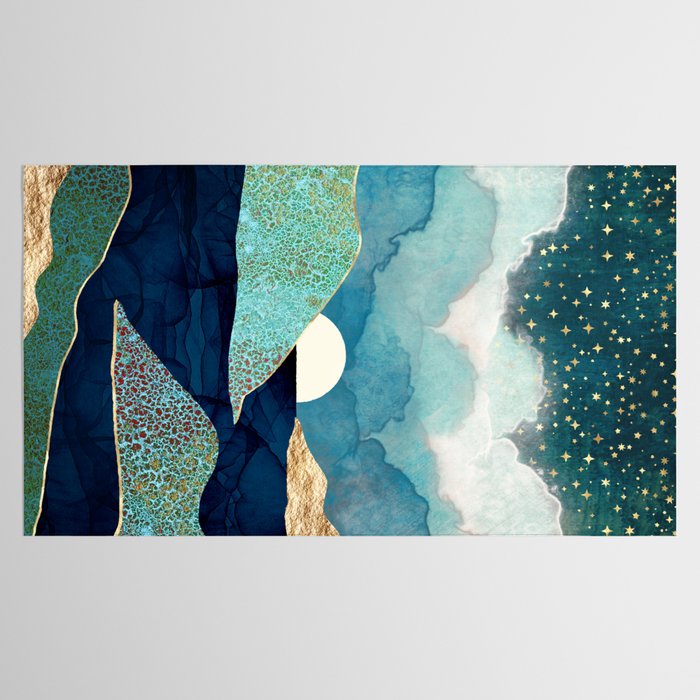 Ocean Clouds Tablecloth Gallery Image 2