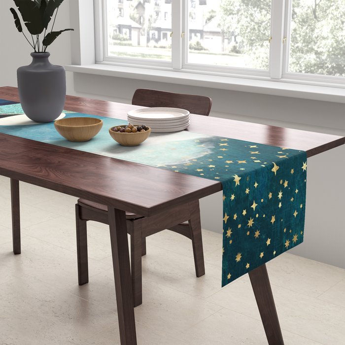 Ocean Clouds Table Runner Gallery Image 2