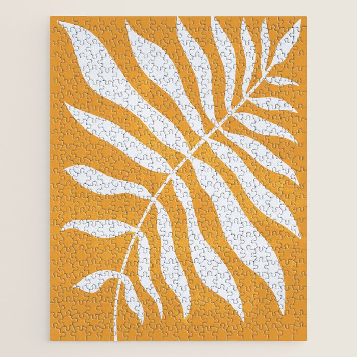 Wild Ferns: Tulip Yellow Edition Jigsaw Puzzle Gallery Image 1