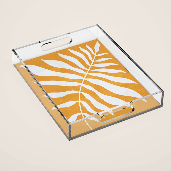 Wild Ferns: Tulip Yellow Edition Acrylic Tray Gallery Image 1