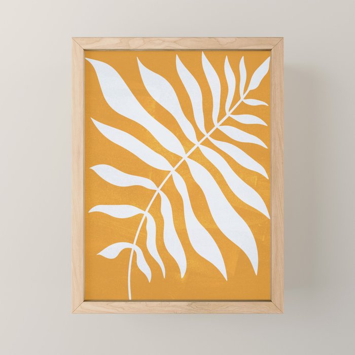 Wild Ferns: Tulip Yellow Edition Mini Art Print Gallery Image 1