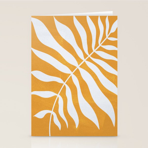 Wild Ferns: Tulip Yellow Edition Stationery Card Gallery Image 2
