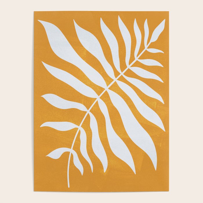 Wild Ferns: Tulip Yellow Edition Poster Gallery Image 4
