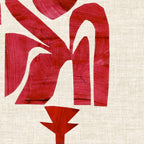 Crimson Fire Flower Coffee Mug Gallery Image 2