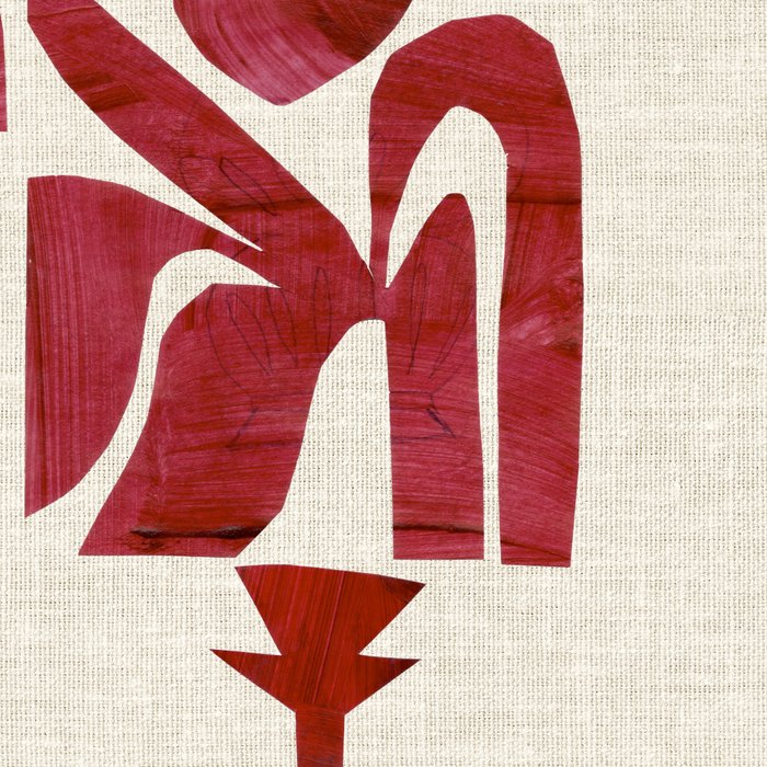 Crimson Fire Flower Coffee Mug Gallery Image 2