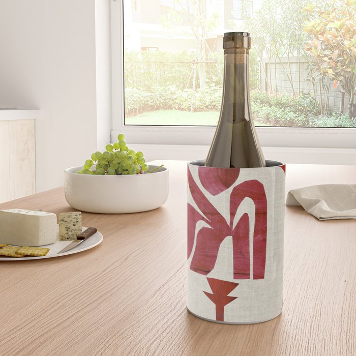 Crimson Fire Flower Wine Chiller Gallery Image 4