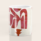 Crimson Fire Flower Coffee Mug Gallery Image 4