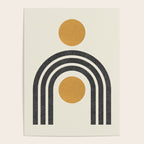 Mid century modern - arch suns Poster Gallery Image 4