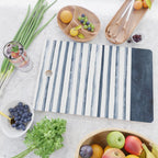 Stripes | Watercolor Pattern Cutting Board Gallery Image 2