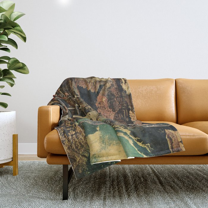 Cave Throw Blanket Gallery Image 1