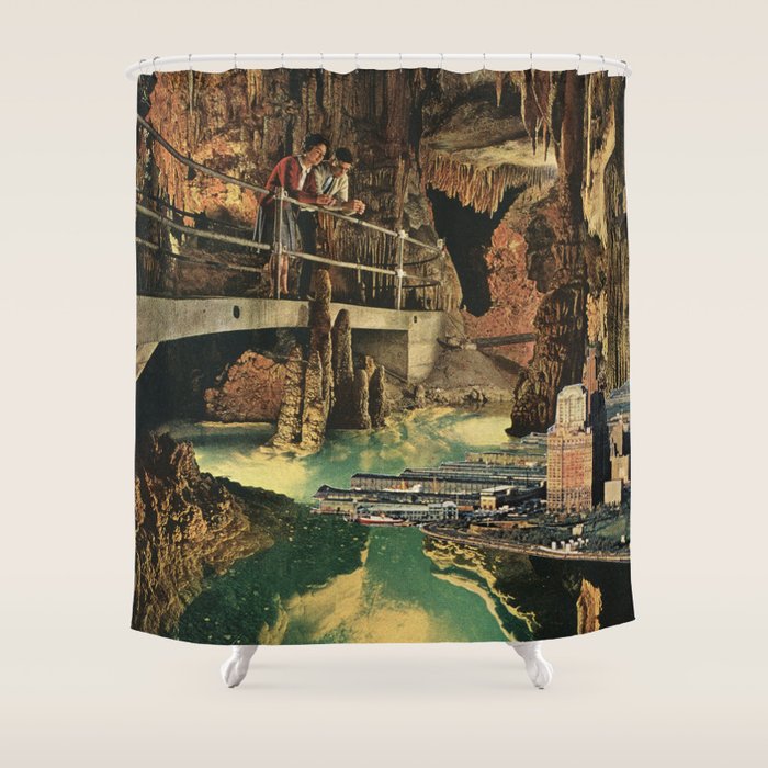 Cave Shower Curtain Gallery Image 1