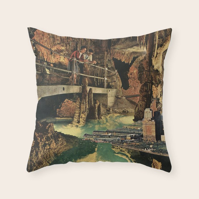 Cave Throw Pillow Gallery Image 6